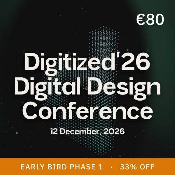 Digitized’26 Early Bird Ticket / phase 1