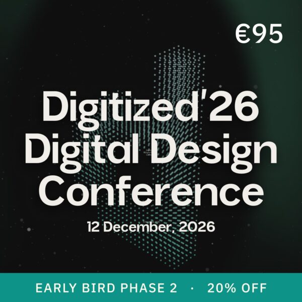 Digitized’26 Early Bird Ticket / phase 2
