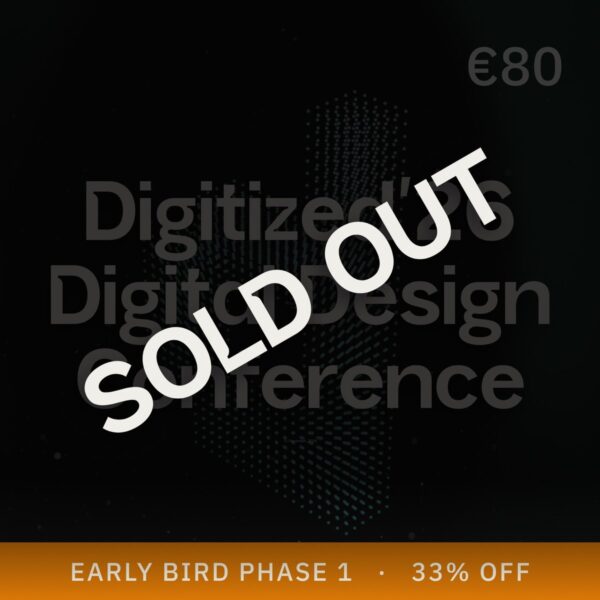 Digitized’26 Early Bird Ticket / phase 1